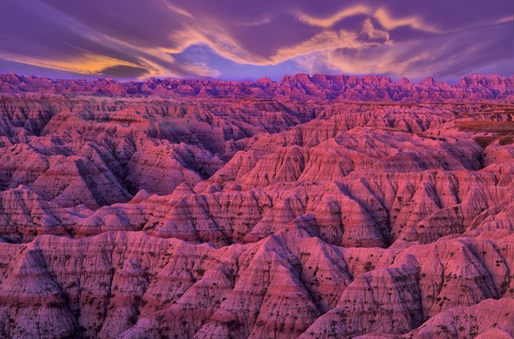 141-01 Thunderbird over Badlands