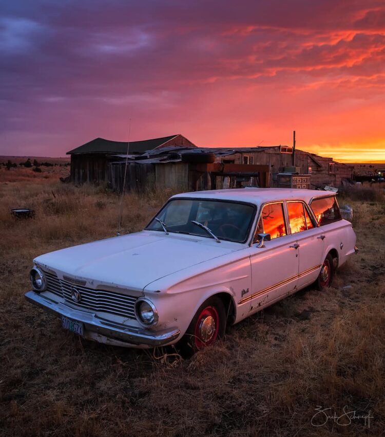 Light Painting at Shaniko Ghost Town 2025